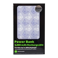 5000mAh Slim Rechargeable Print Power Bank