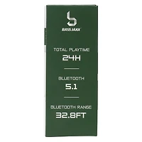 Bluetooth® Earbuds With Solar Power Bank Charging Case