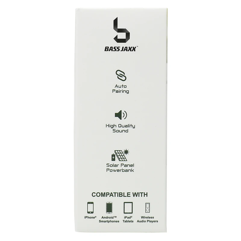 Bluetooth® Earbuds With Solar Power Bank Charging Case