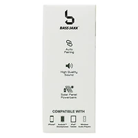 Bluetooth® Earbuds With Solar Power Bank Charging Case