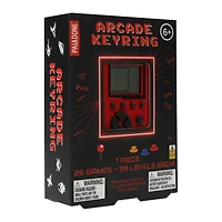 paladone® arcade keyring with 26 games