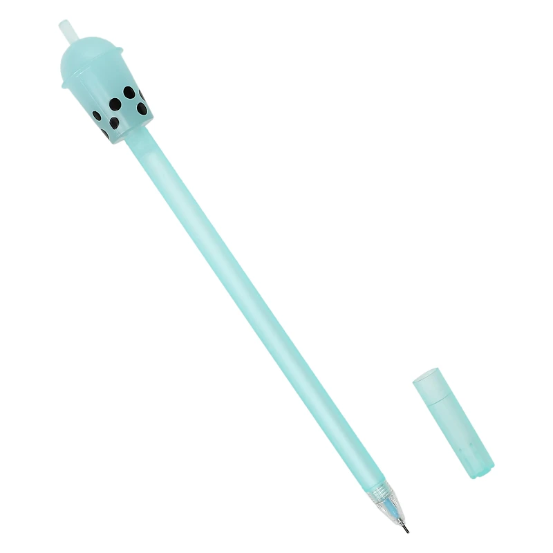 boba tea squishy pen