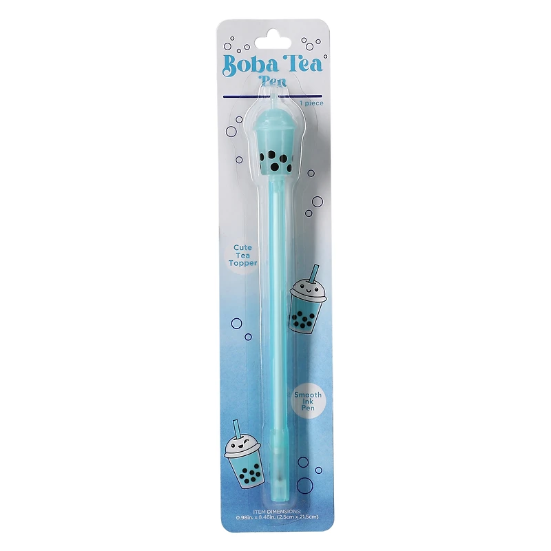 boba tea squishy pen