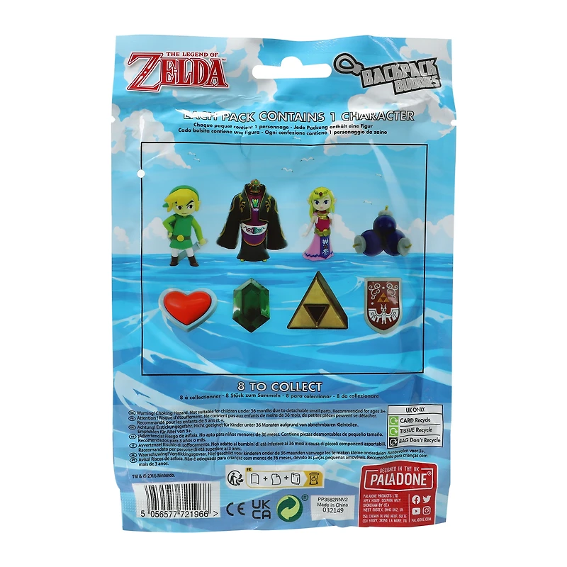 legend of zelda backpack buddies blind bag
