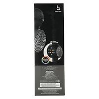 bluetooth® karaoke LED bling mic with speaker