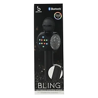 bluetooth® karaoke LED bling mic with speaker