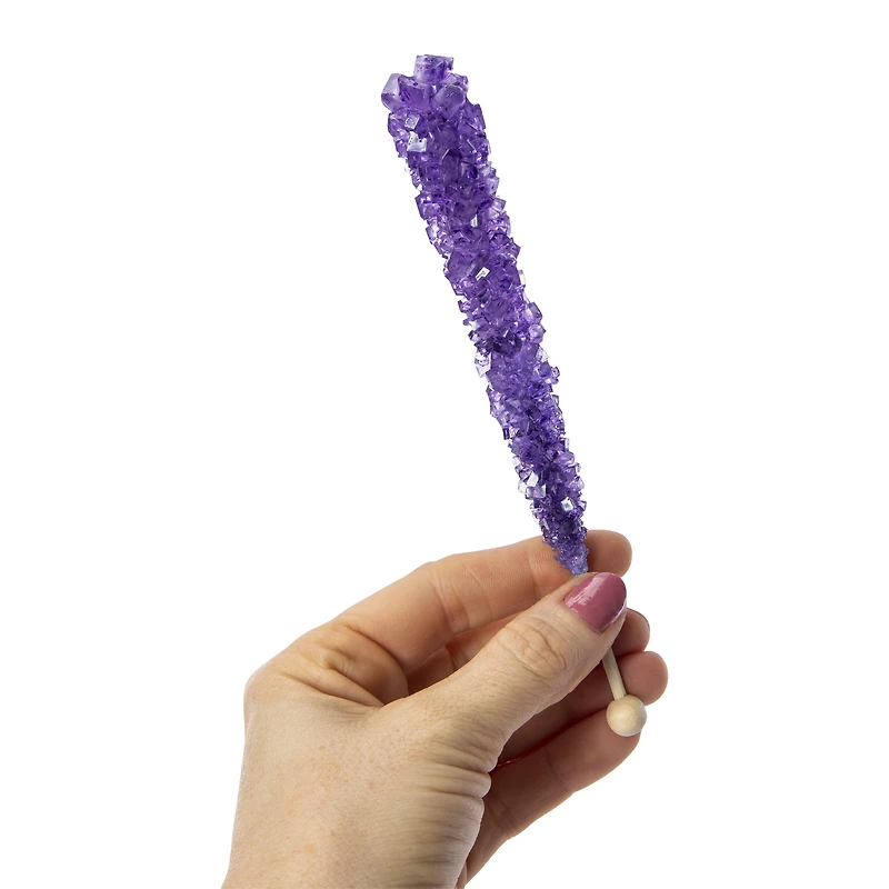 rock candy on a stick, grape 1-count
