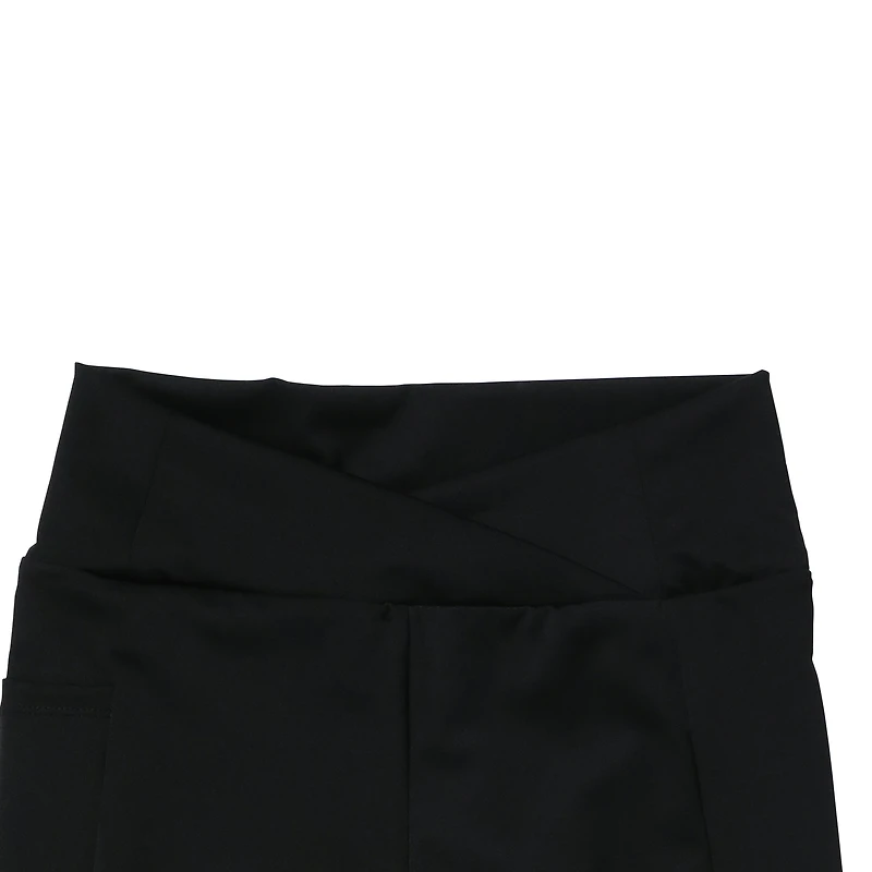 series-8 fitness™ black crossover leggings