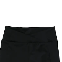series-8 fitness™ black crossover leggings