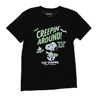 peanuts® vampire snoopy halloween graphic tee