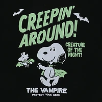 peanuts® vampire snoopy halloween graphic tee