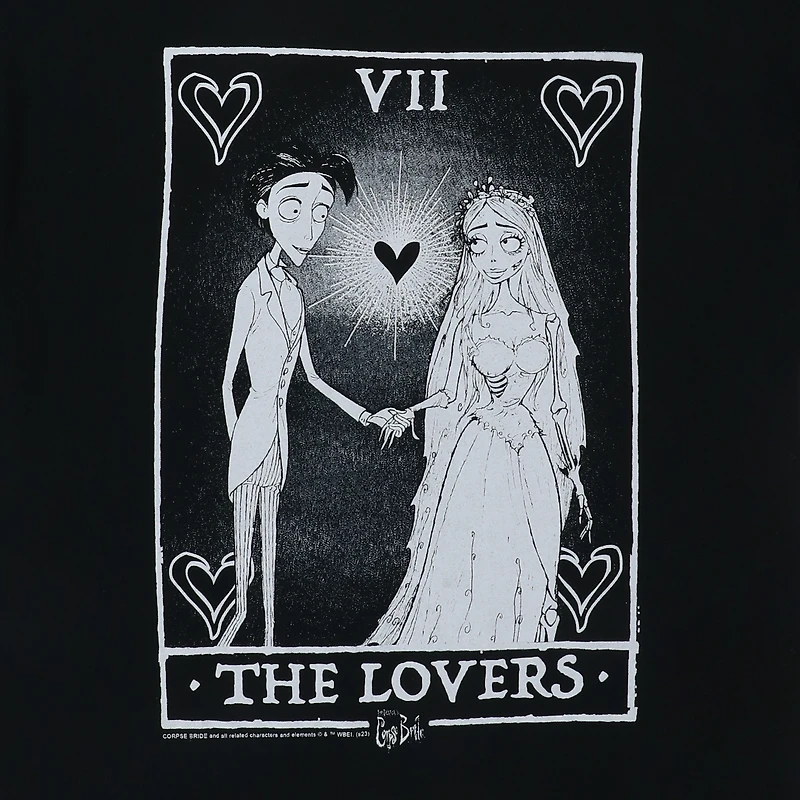 corpse bride™ tarot graphic tee