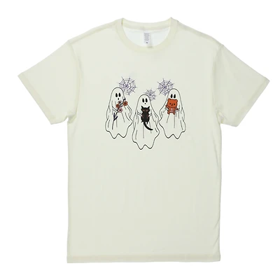 cute ghosts graphic tee