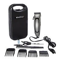 vivitar® hair & beard trimming set 10-piece kit