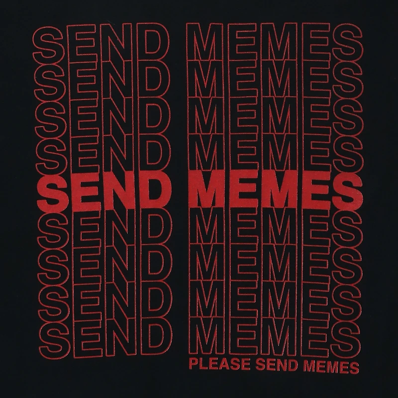 'send memes' graphic tee