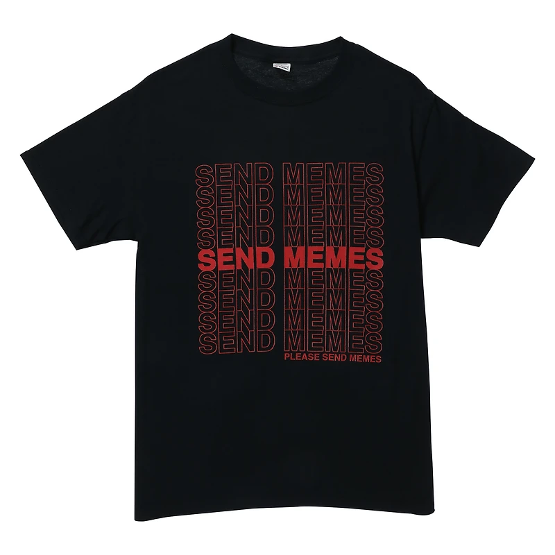 'send memes' graphic tee