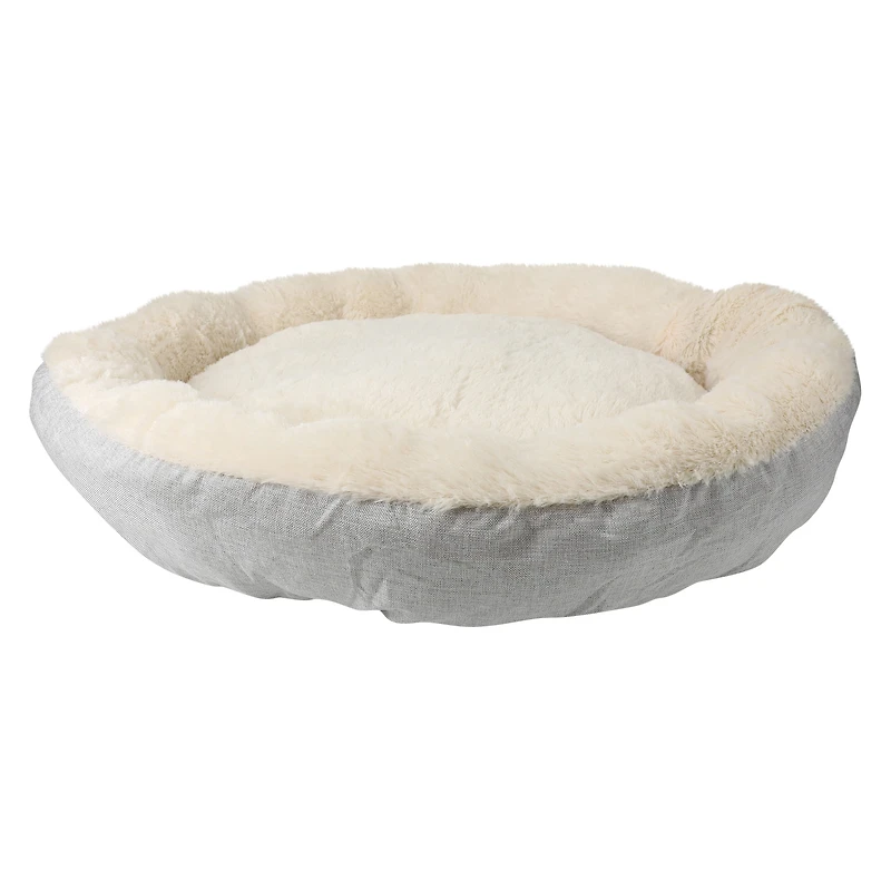 round pet bed 22in