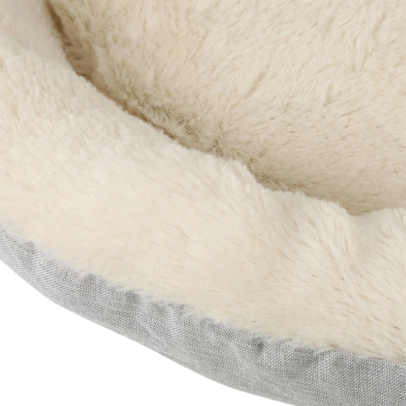 round pet bed 22in