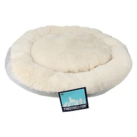 round pet bed 22in