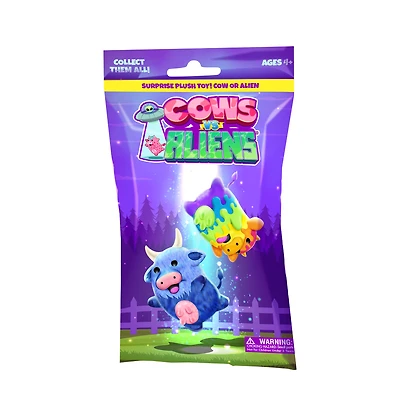 cows vs aliens™ surprise plush toy blind bag