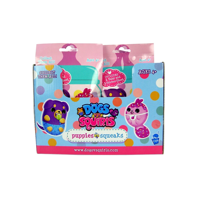 dogs vs squirls™ puppies vs squeaks blind bag