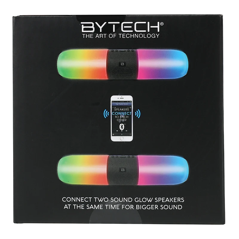 sound glow LED bluetooth® bar speaker 15.3in