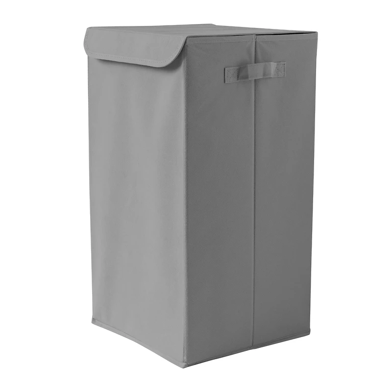 collapsible hamper with lid