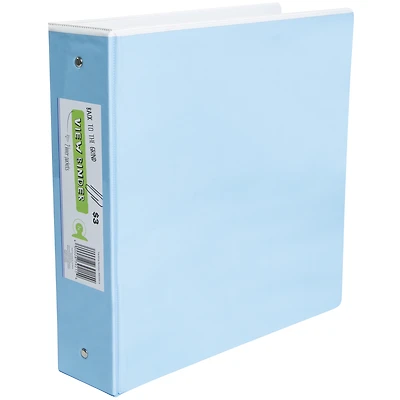 Neon Tint Clear View 3-Ring Binder 2in