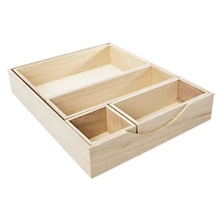 wooden desk organizers 5-piece set