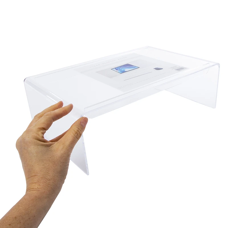 Clear Desktop Riser 14.5in x 9in