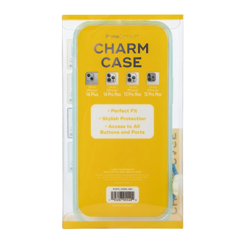 iPhone 14 Plus®/14 Pro Max® case with charm strap