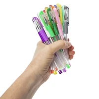 gel pens & holder 24-count