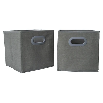 collapsible fabric storage cubes 9.84in x 2-count