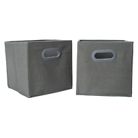 collapsible fabric storage cubes 9.84in x 2-count
