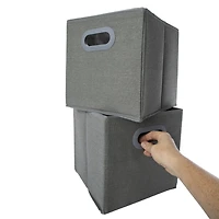 collapsible fabric storage cubes 9.84in x 2-count
