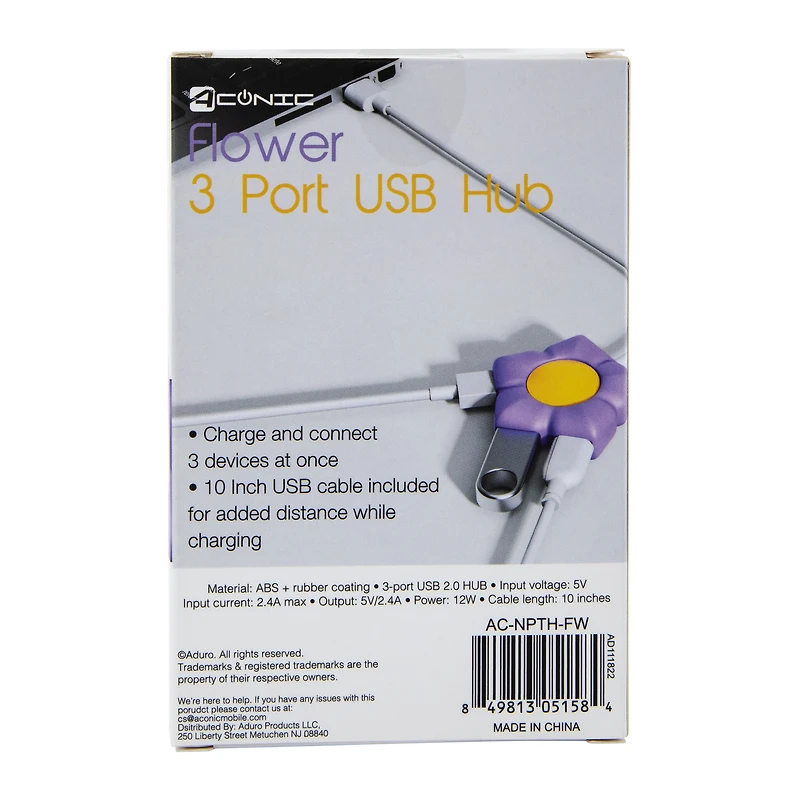 Novelty USB Hub 3-Port Charger