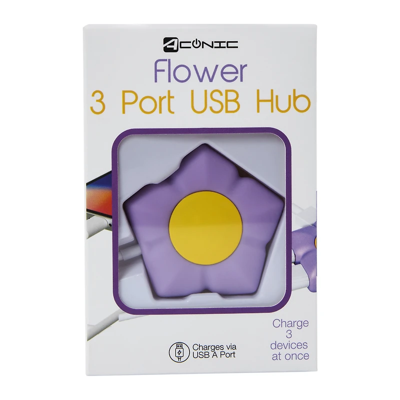 Novelty USB Hub 3-Port Charger