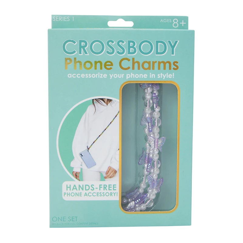 beaded crossbody strap for smartphones