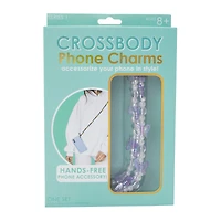 beaded crossbody strap for smartphones