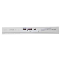 dry erase bar & picture holder 23.62in x 2.44in