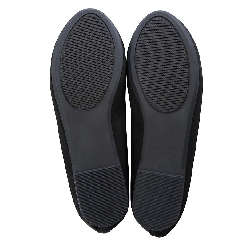 ladies pink ballet flats