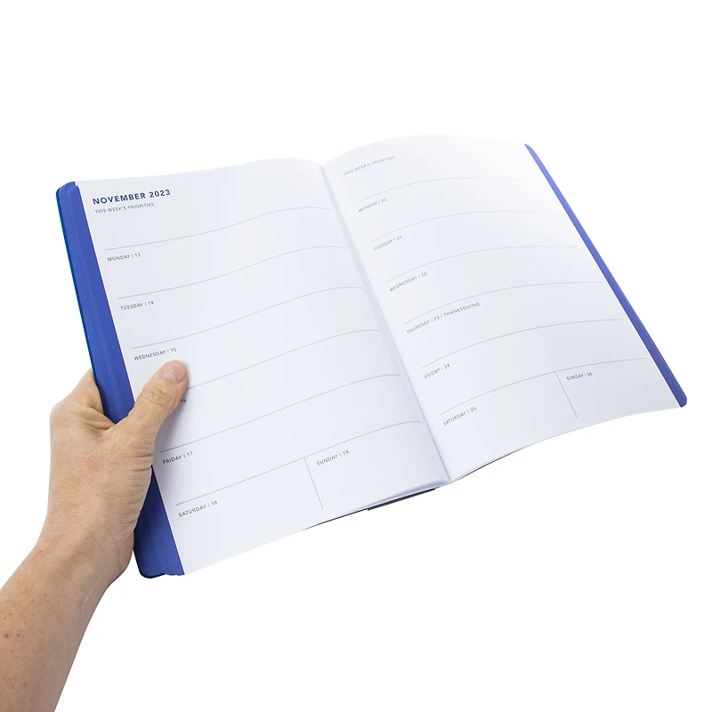 2023-2024 Monthly & Weekly Planner 7.3in x 9.5in - Dumpling