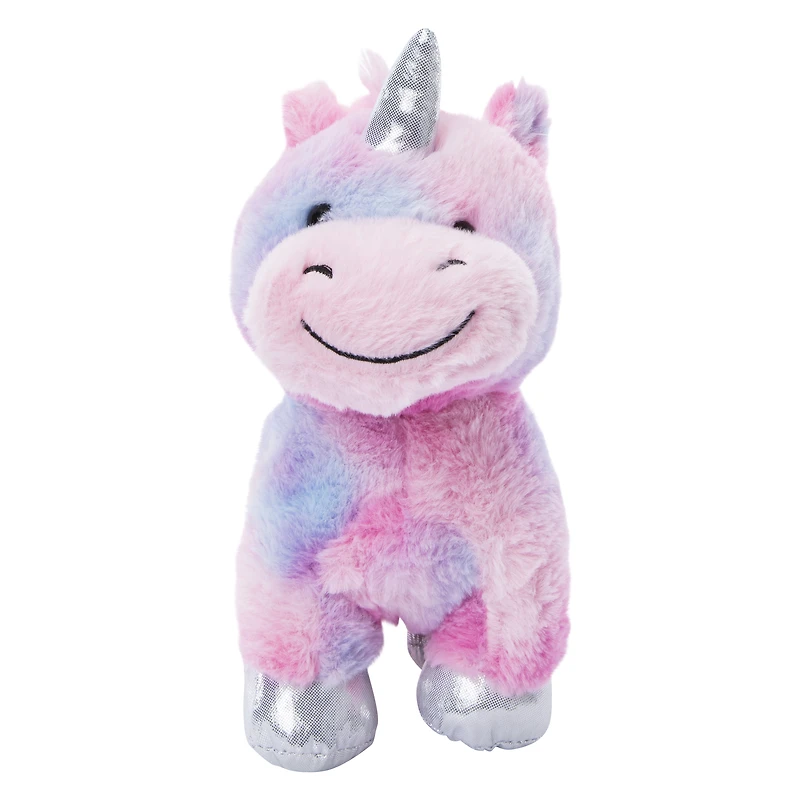 standing unicorn plush 9in