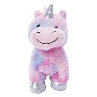standing unicorn plush 9in