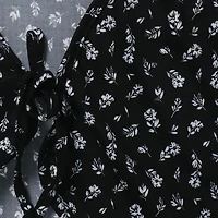 white short sleeve tie-front cardigan