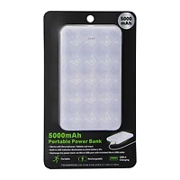 Slim Rechargeable Print 5000mAh Power Bank