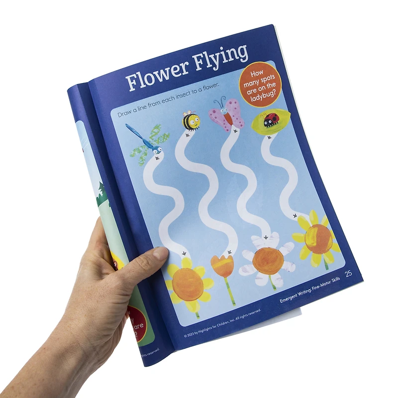 highlights® preschool tracing & pen control activity workbook