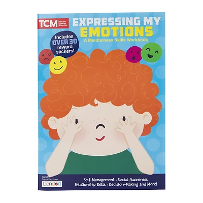 TCM 'expressing my emotions' mindfulness workbook for kids