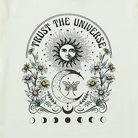 'trust the universe' graphic tee