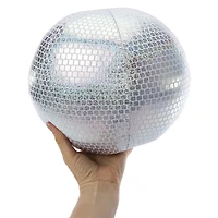 disco ball throw pillow 30in